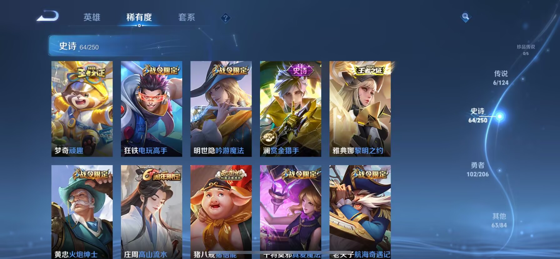 WZDN3100175王者荣耀账号详情图5