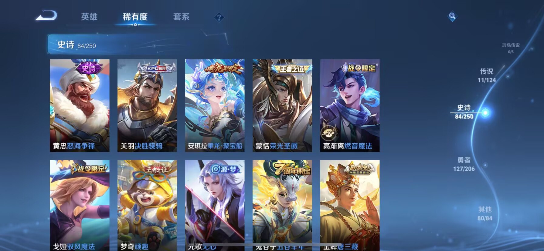 WZDN3100232王者荣耀账号详情图6
