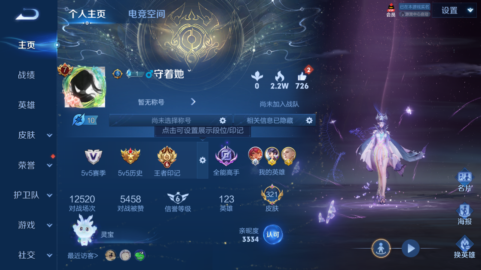 WZQM3100495王者荣耀账号详情图8