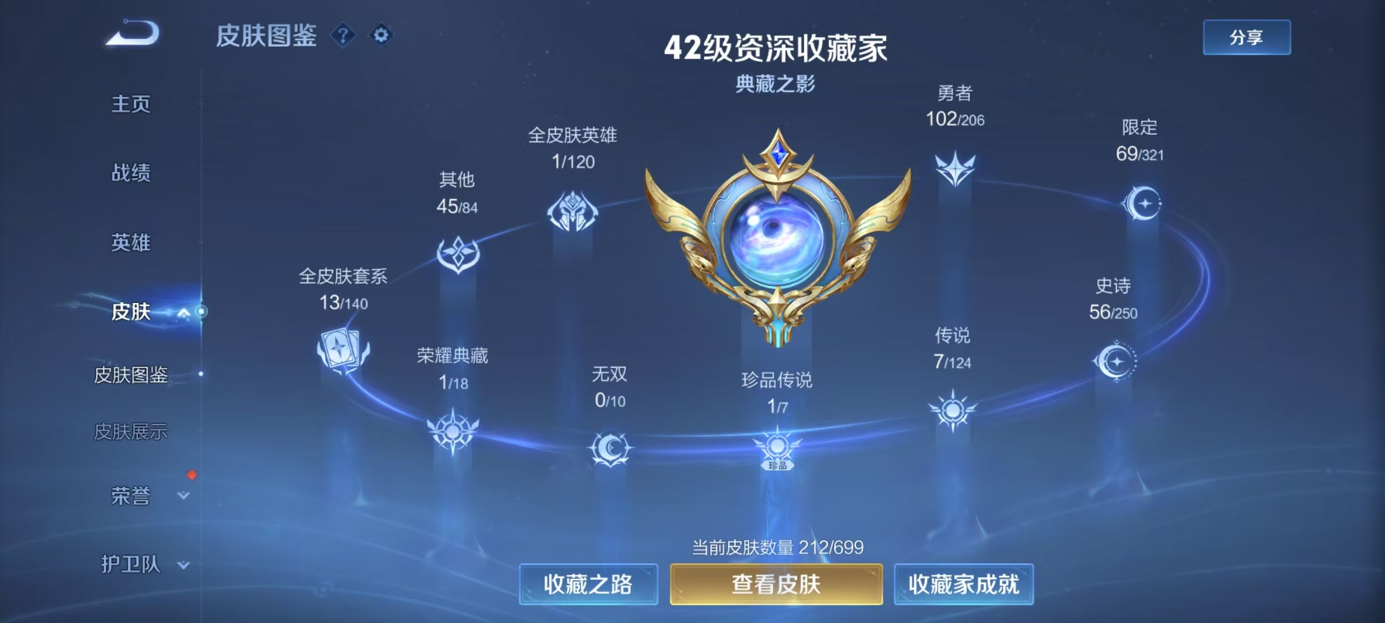 WZKG3103225王者荣耀账号详情图4