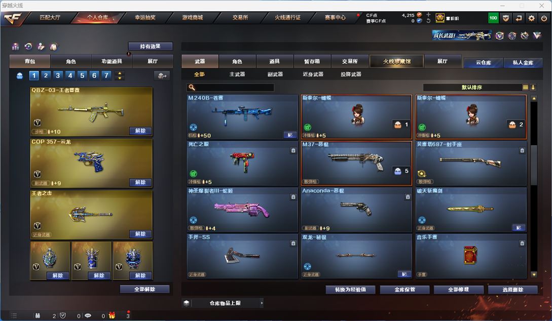 CFQM311340穿越火线账号详情图2