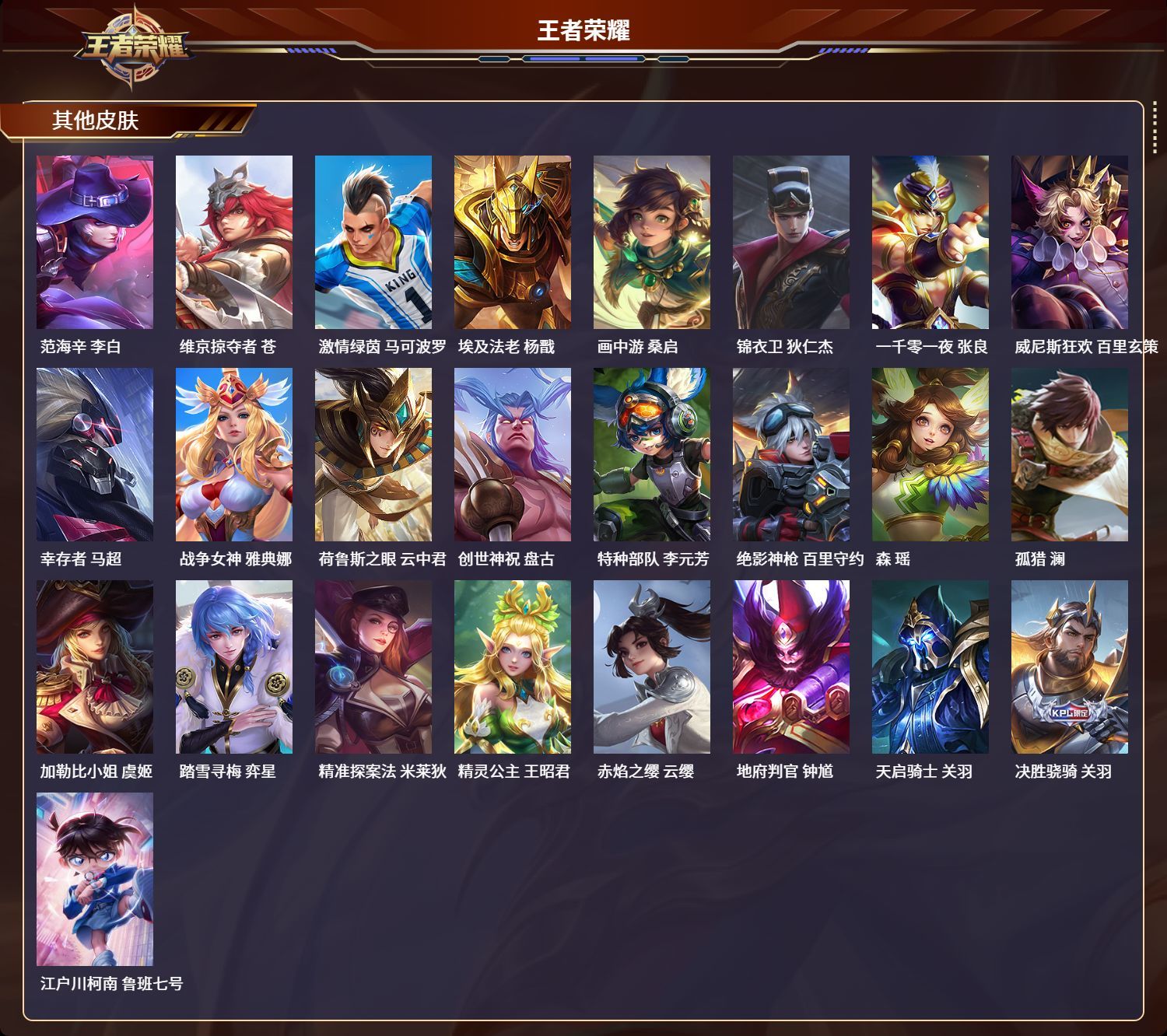 WZKG3103206王者荣耀账号详情图10