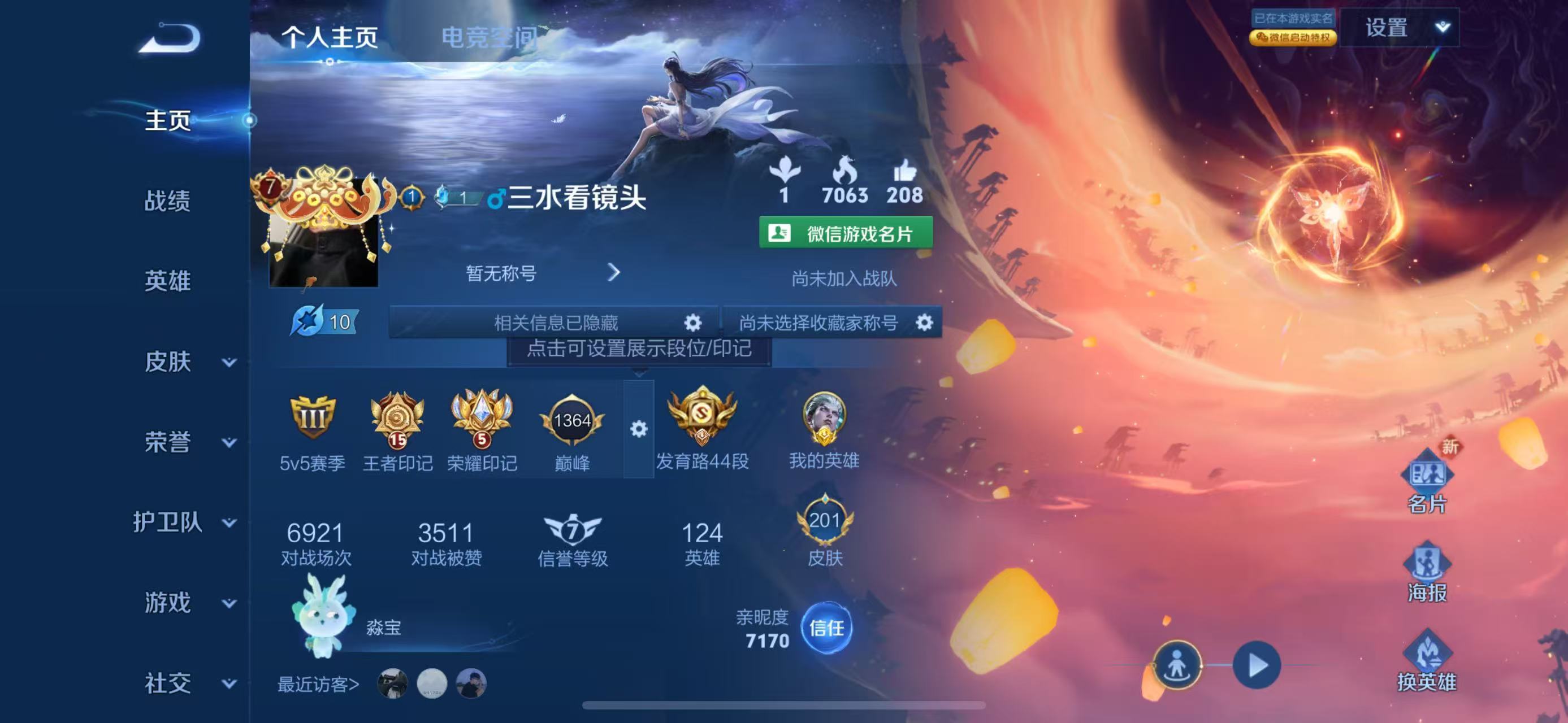 WZKG3103191王者荣耀账号详情图3