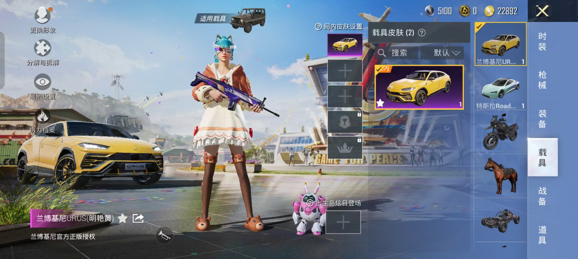HPLX3161566和平精英账号详情图6