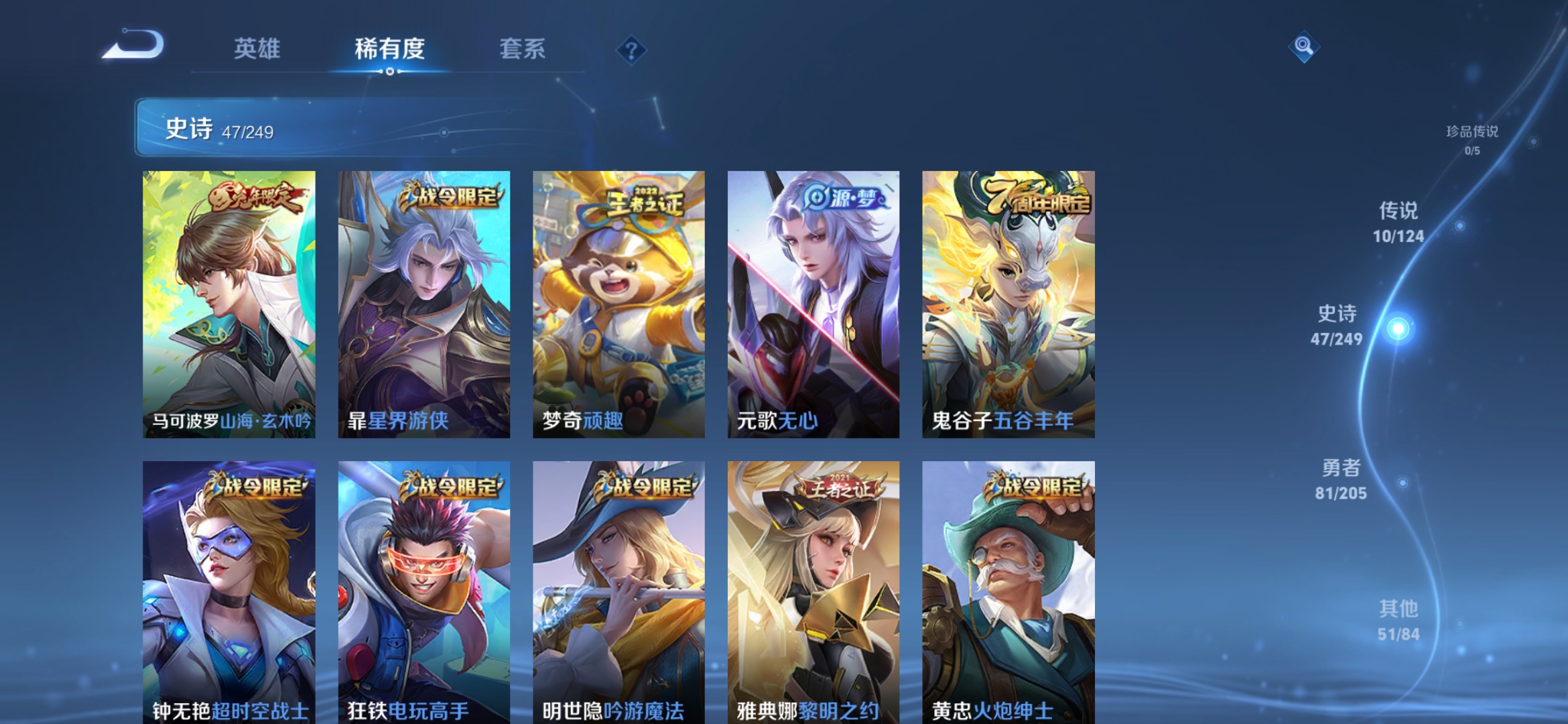 WZDN3104549王者荣耀账号详情图3