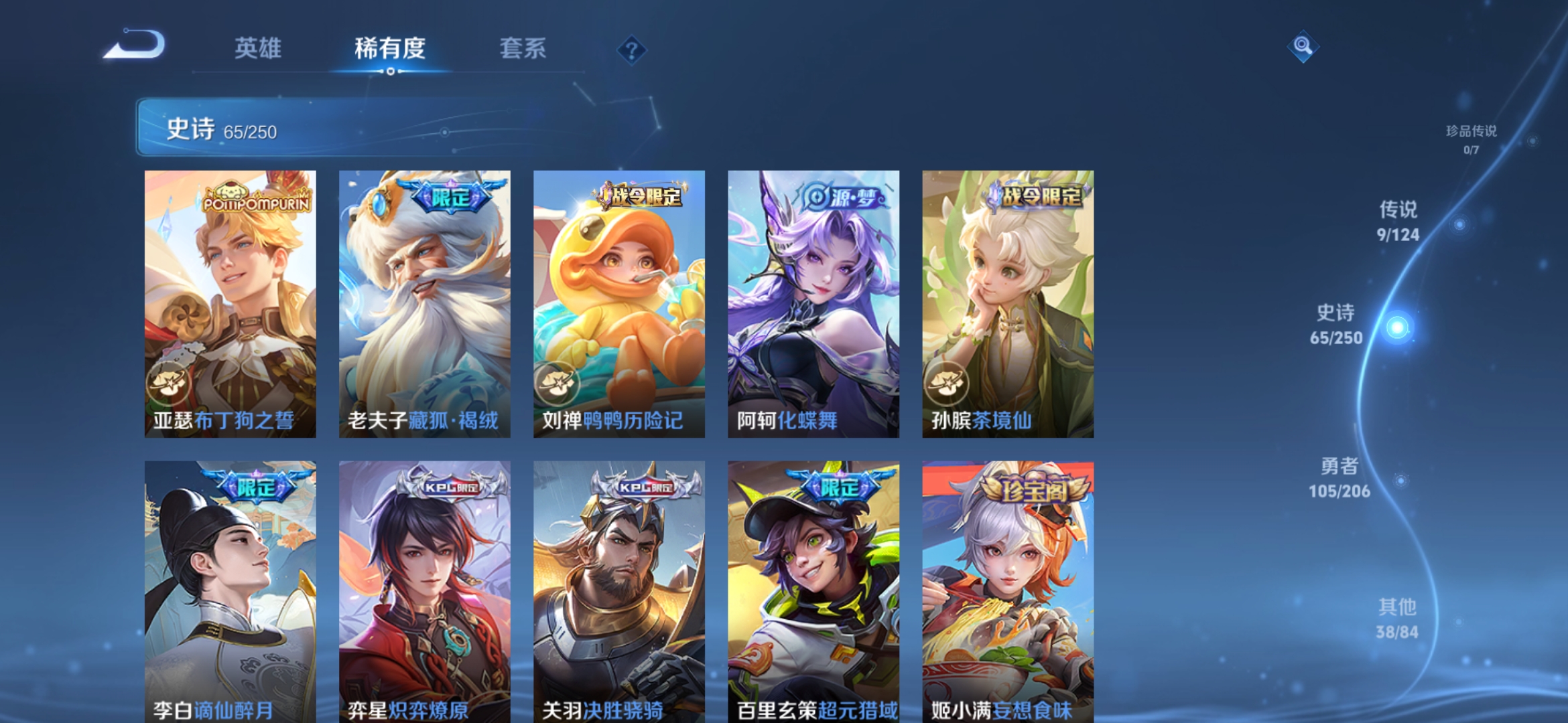 WZDN3104541王者荣耀账号详情图5