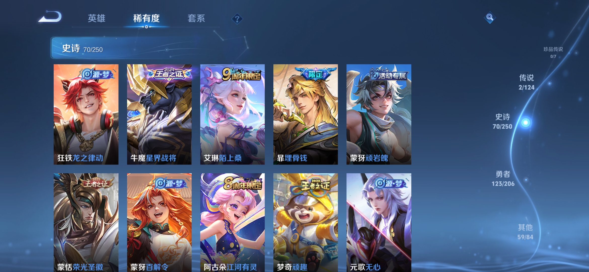 WZDN3104536王者荣耀账号详情图6