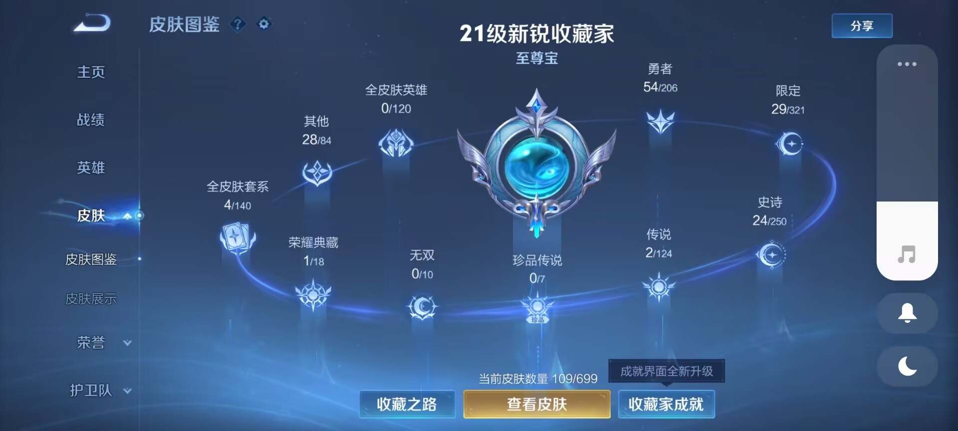 WZDN3105322王者荣耀账号详情图2
