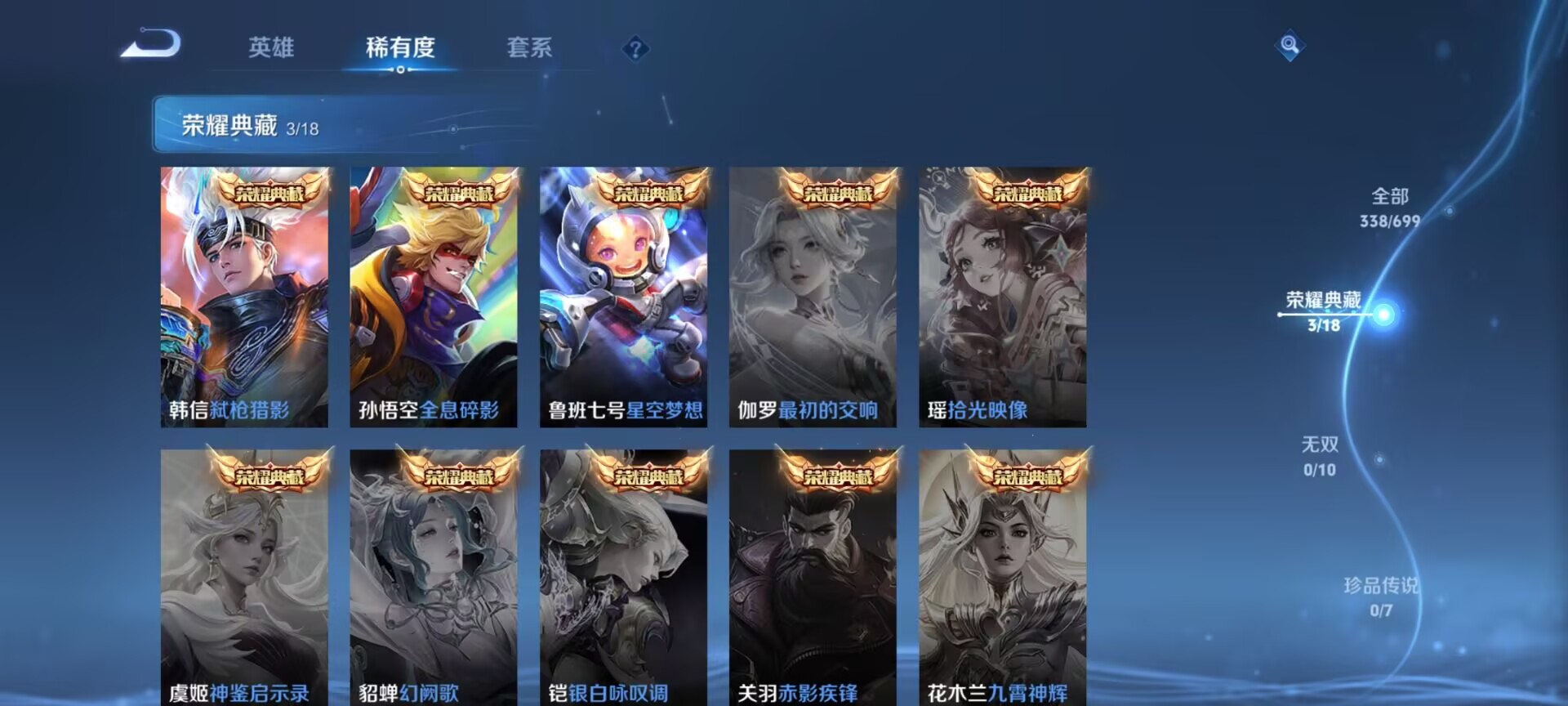 WZDN3105498王者荣耀账号详情图3