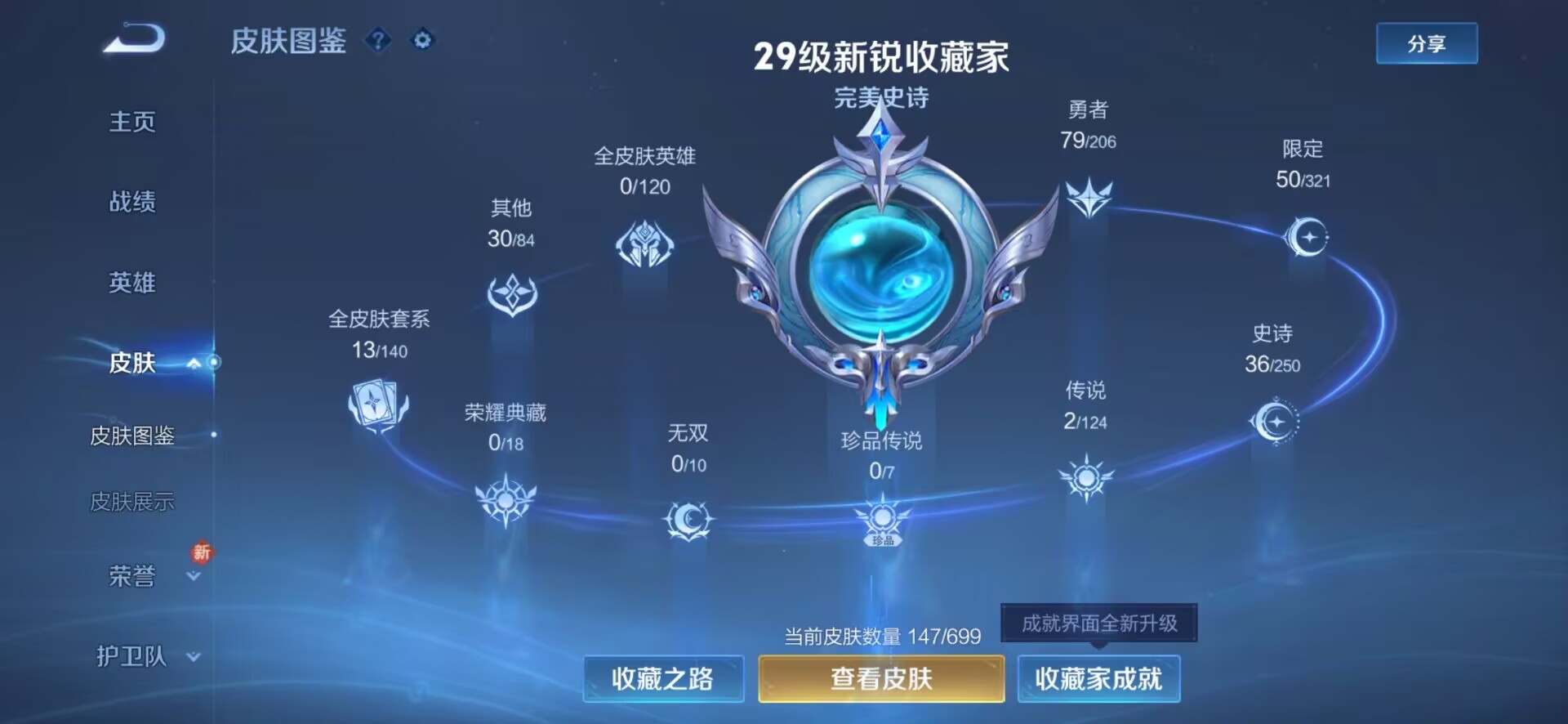 WZDN3105520王者荣耀账号详情图2