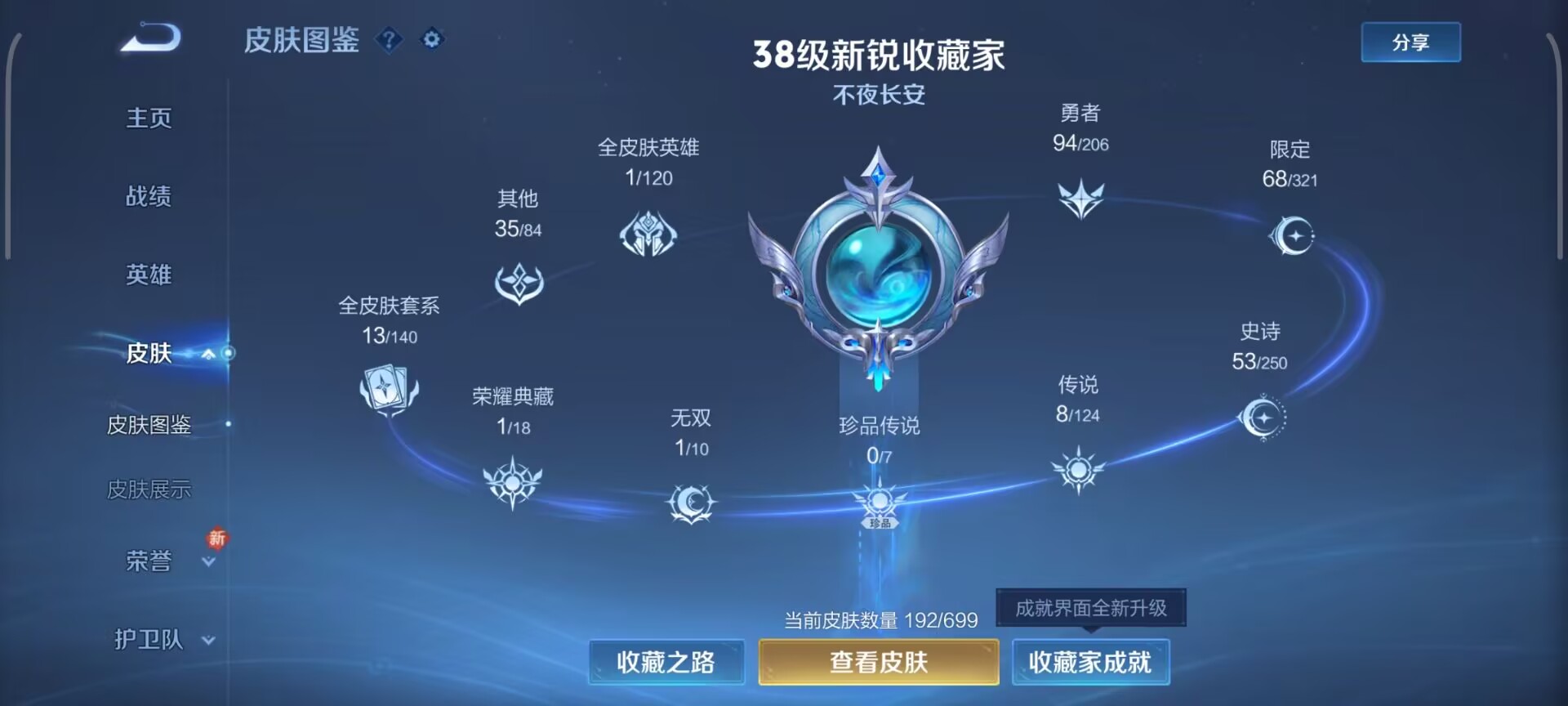 WZDN3105554王者荣耀账号详情图2