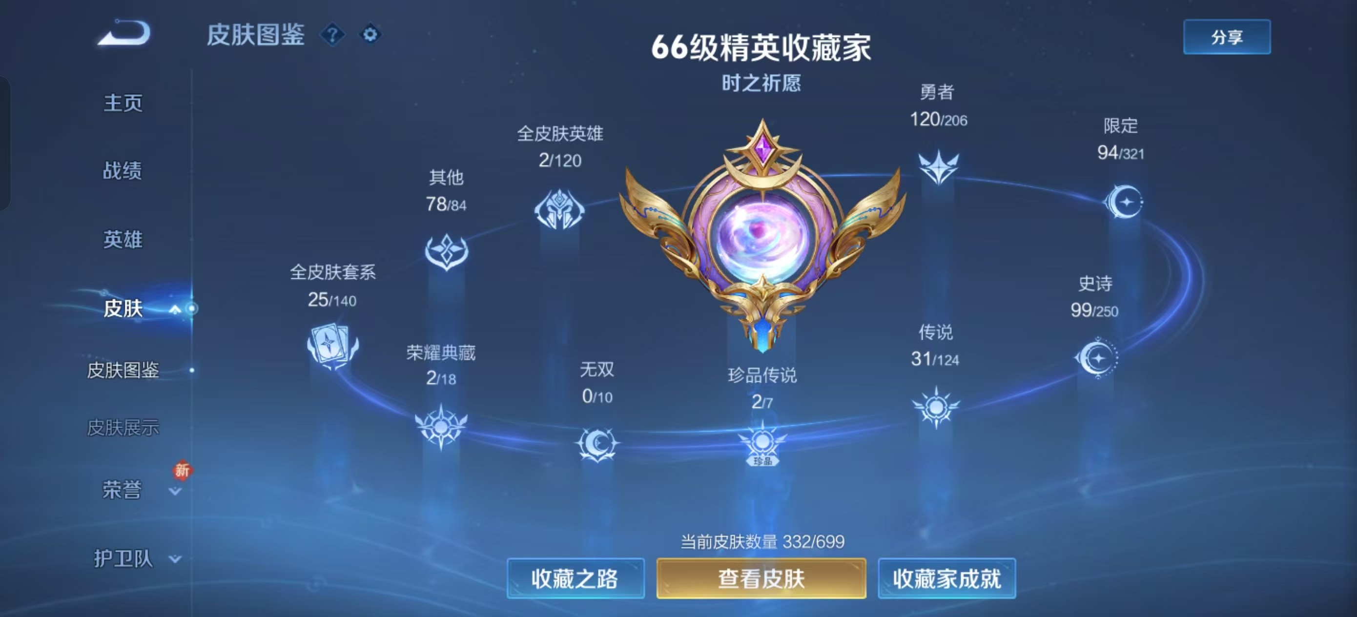 WZKG3120044王者荣耀账号详情图4 WZKG3120044王者荣耀账号详情图4