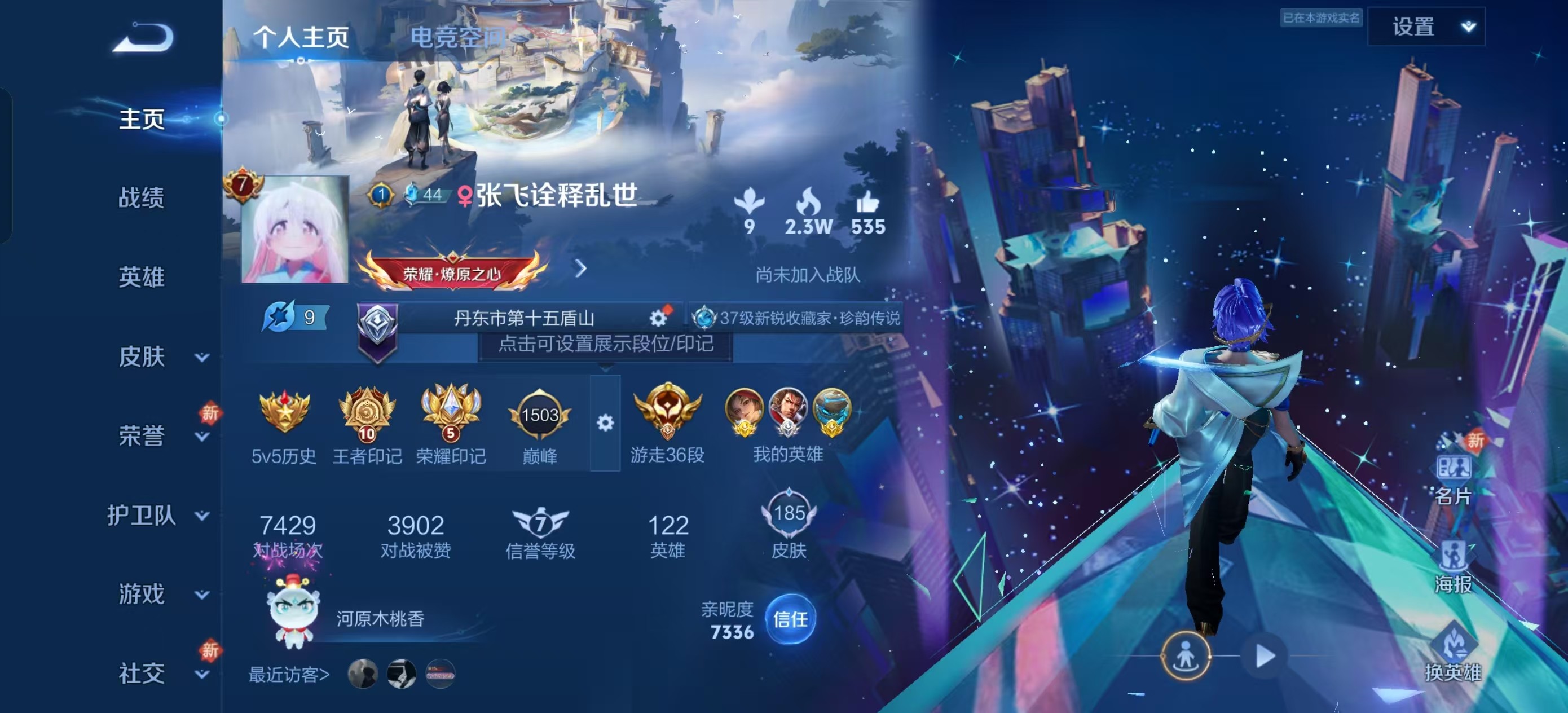 WZKG3110349王者荣耀账号详情图3