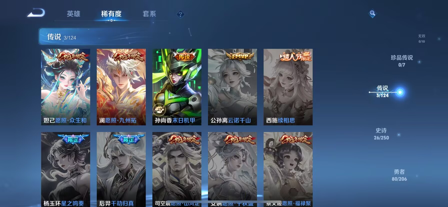 WZDN3105620王者荣耀账号详情图3