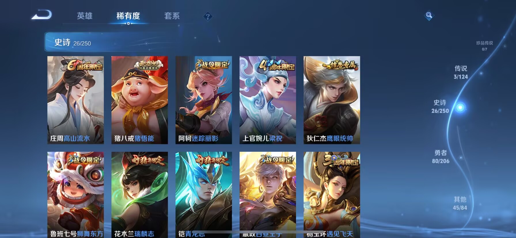 WZDN3105620王者荣耀账号详情图9