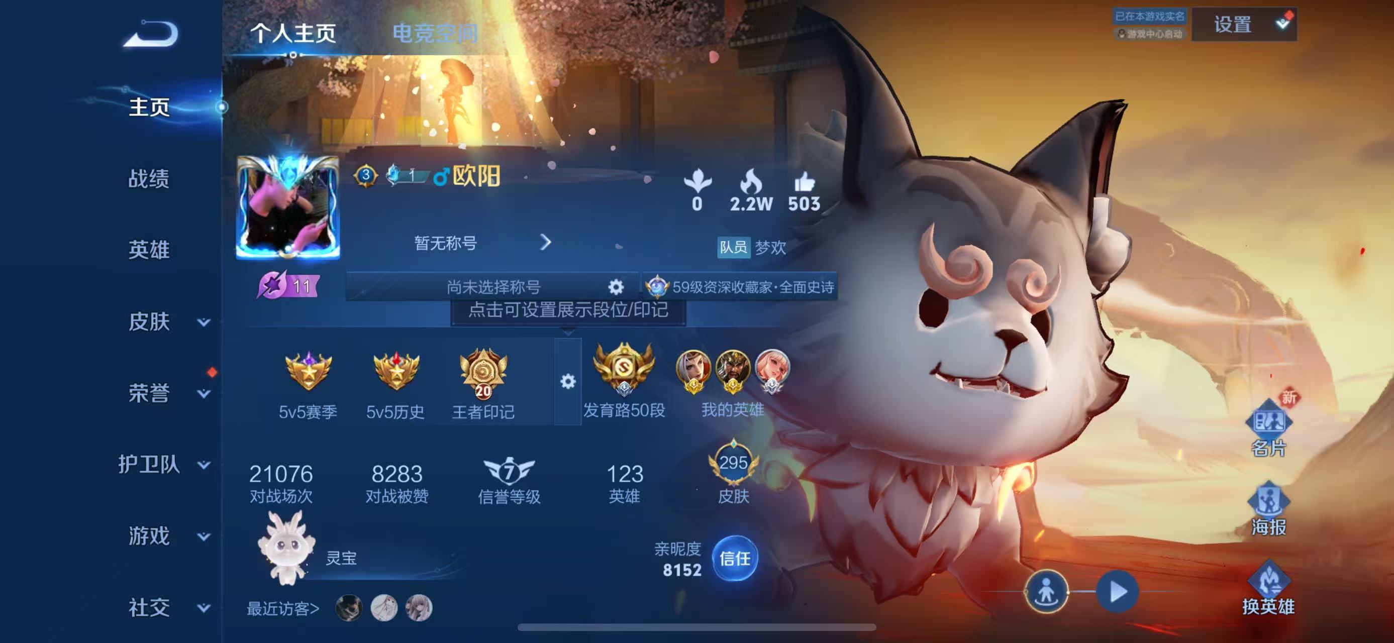 WZKG3109651王者荣耀账号详情图3