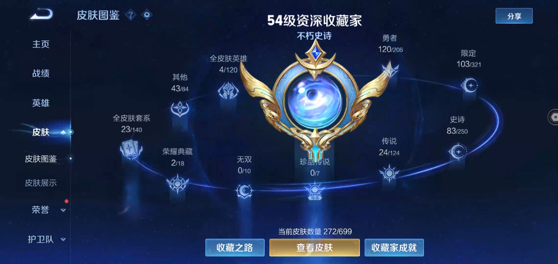 WZQM3107907王者荣耀账号详情图3