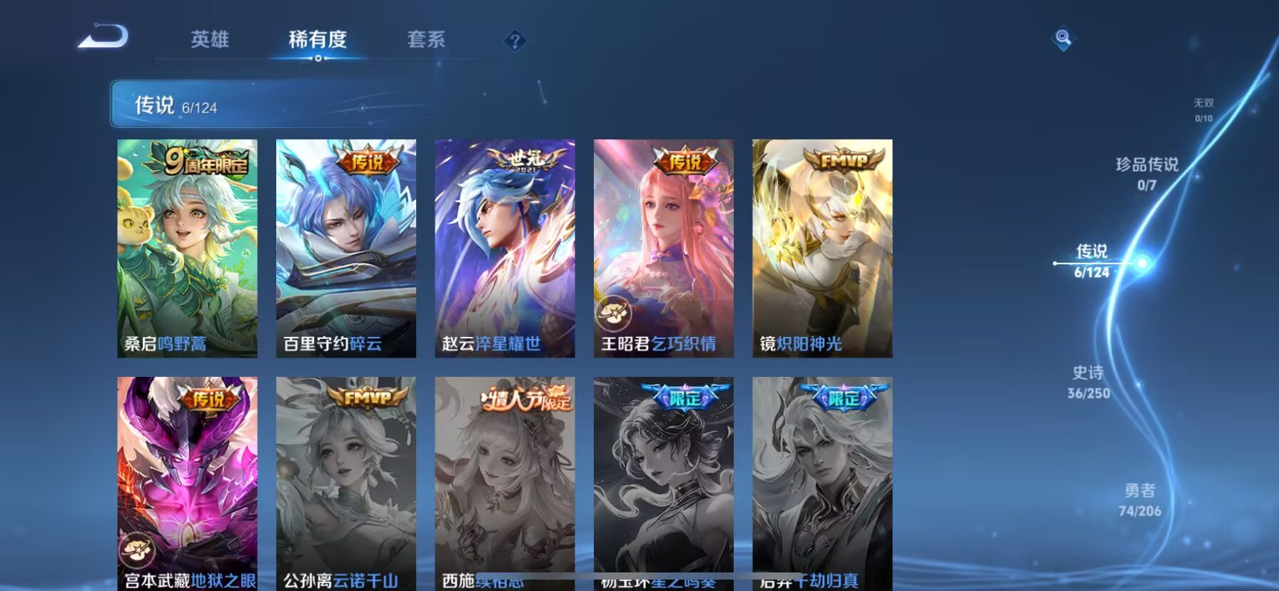 WZDN3107656王者荣耀账号详情图6