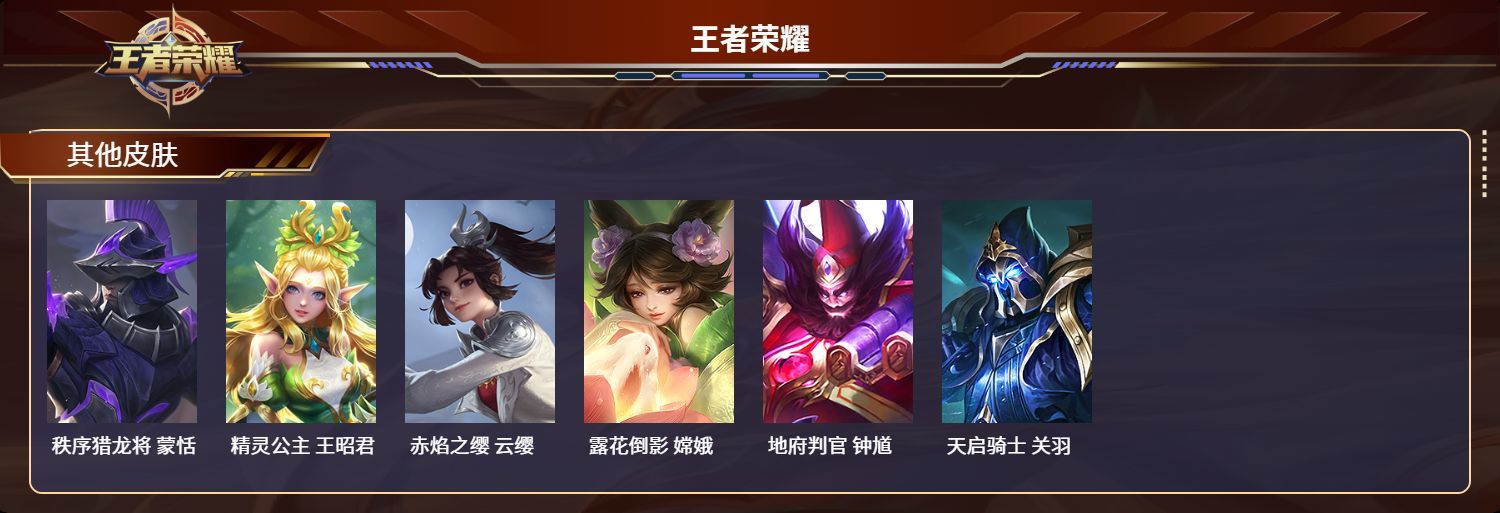 WZKG3126538王者荣耀账号详情图8 WZKG3126538王者荣耀账号详情图8