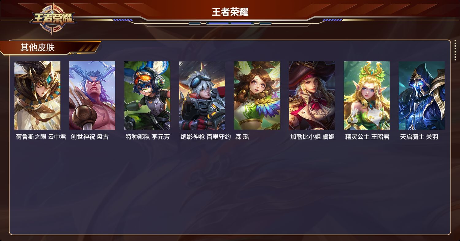 WZKG3128606王者荣耀账号详情图5 WZKG3128606王者荣耀账号详情图5