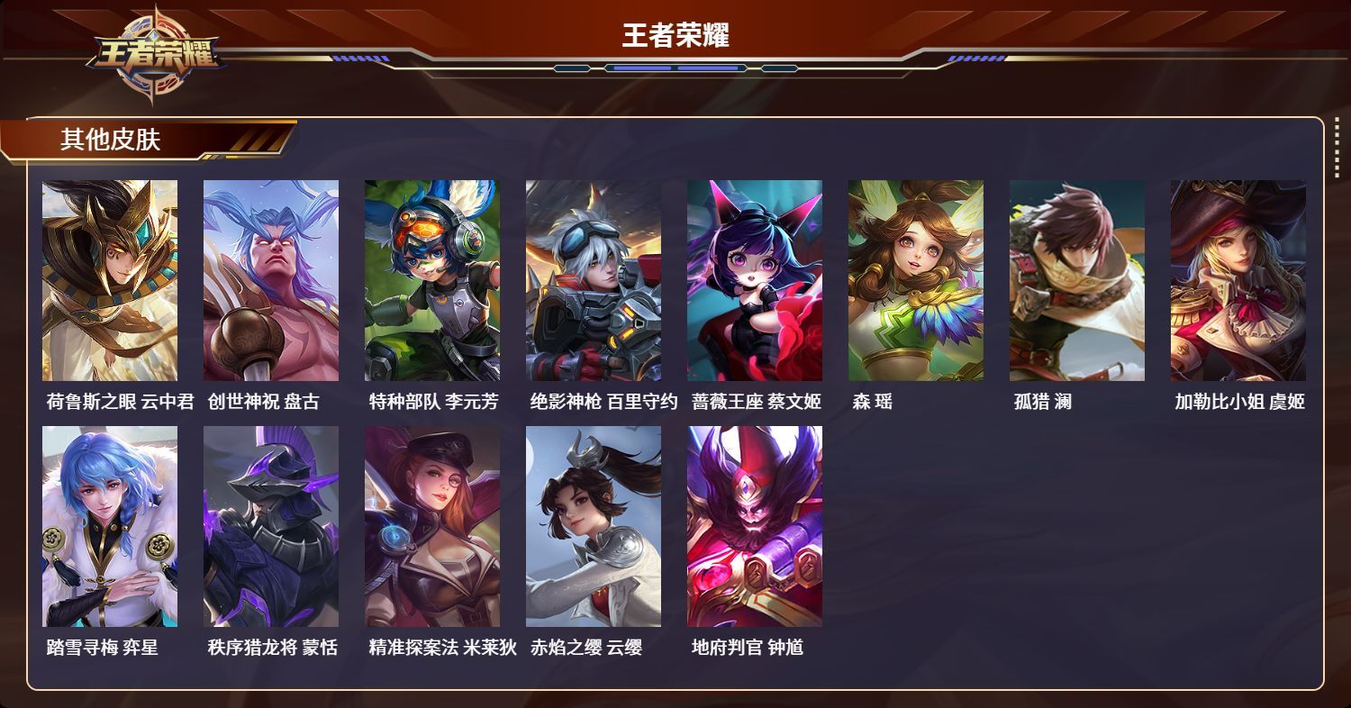 WZKG3117265王者荣耀账号详情图6 WZKG3117265王者荣耀账号详情图6