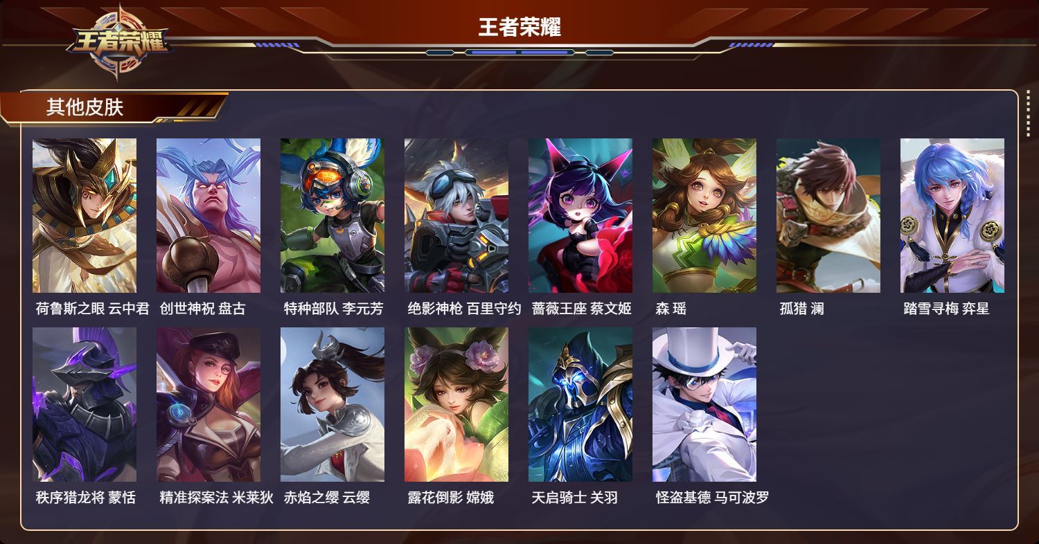 WZKG3117574王者荣耀账号详情图7 WZKG3117574王者荣耀账号详情图7