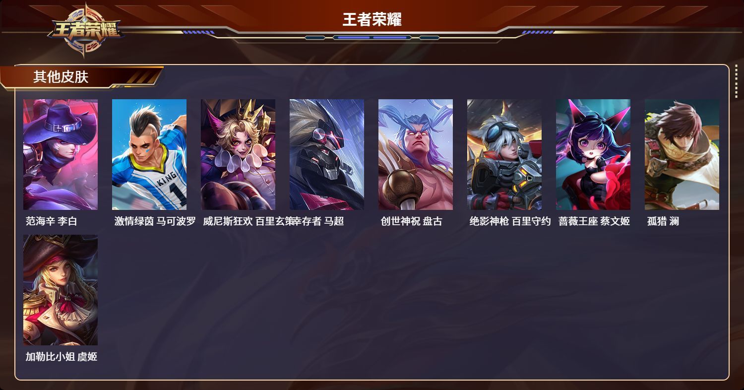 WZKG3108675王者荣耀账号详情图4