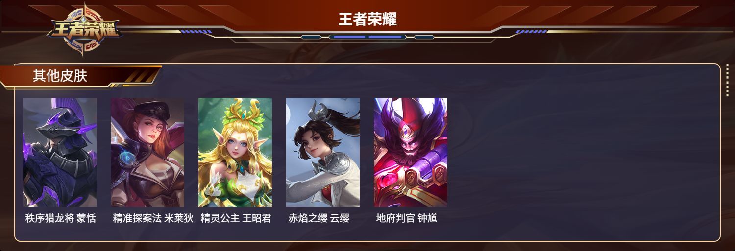 WZKG3111119王者荣耀账号详情图5
