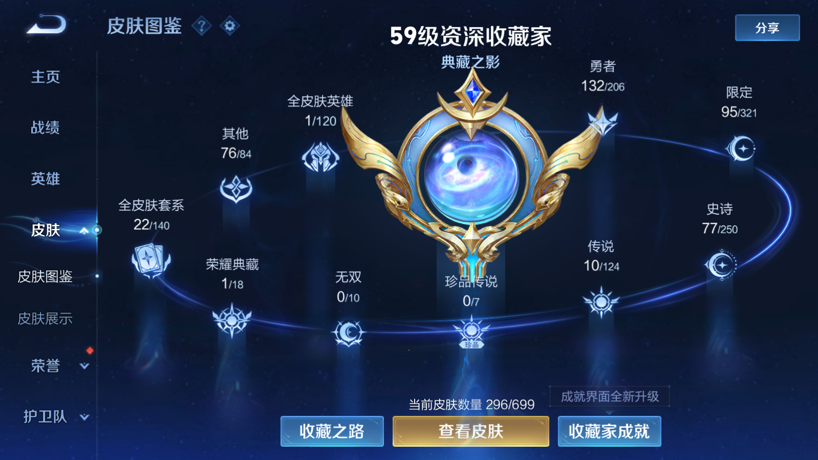 WZQM3109686王者荣耀账号详情图4