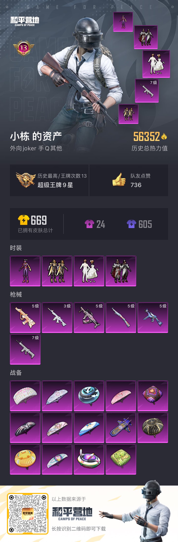HPQM3181557和平精英账号详情图2