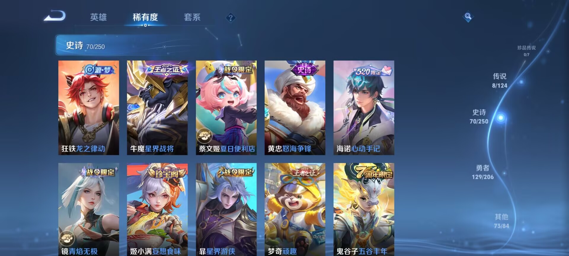 WZDN3110015王者荣耀账号详情图5 WZDN3110015王者荣耀账号详情图5