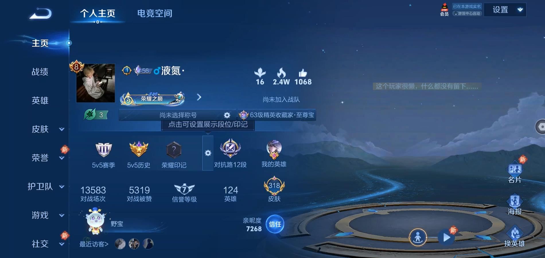 WZQM3113714王者荣耀账号详情图3 WZQM3113714王者荣耀账号详情图3