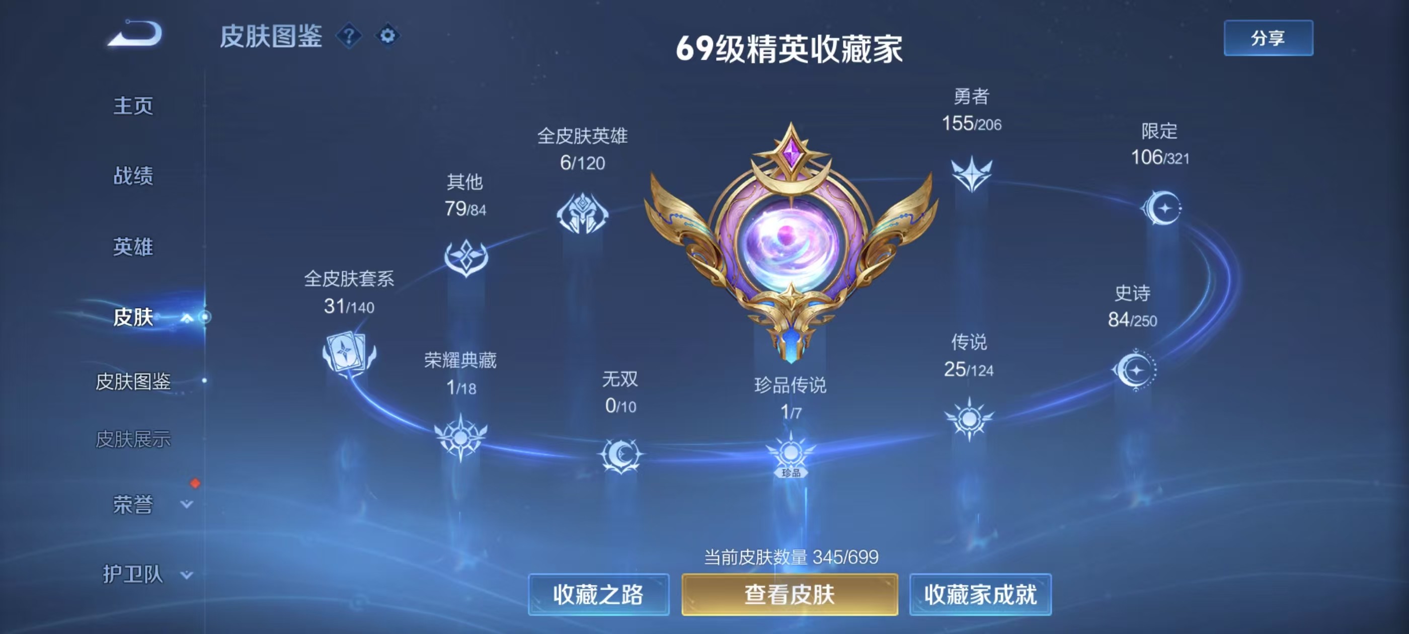 WZKG3117493王者荣耀账号详情图4 WZKG3117493王者荣耀账号详情图4