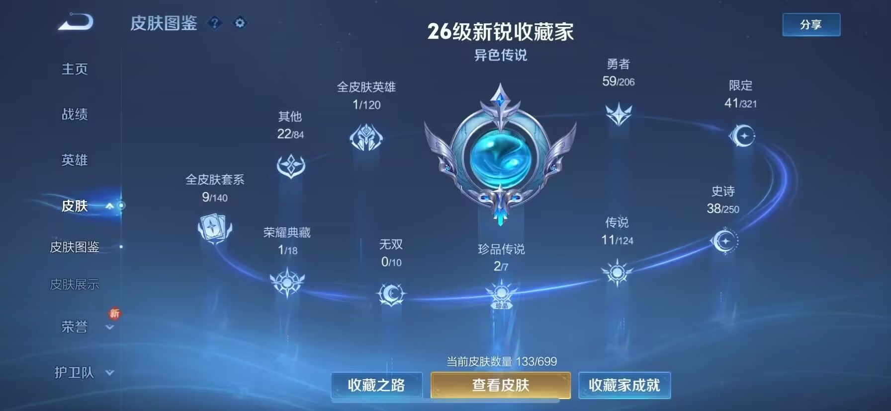 WZKG3122743王者荣耀账号详情图6 WZKG3122743王者荣耀账号详情图6