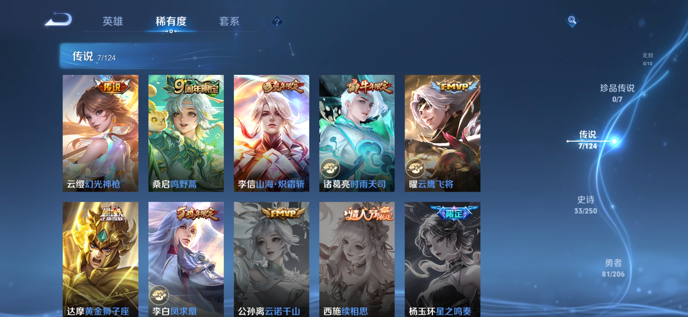WZDN3115880王者荣耀账号详情图2 WZDN3115880王者荣耀账号详情图2