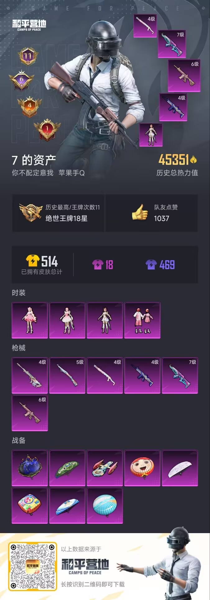 HPDN3192910和平精英账号详情图3 HPDN3192910和平精英账号详情图3