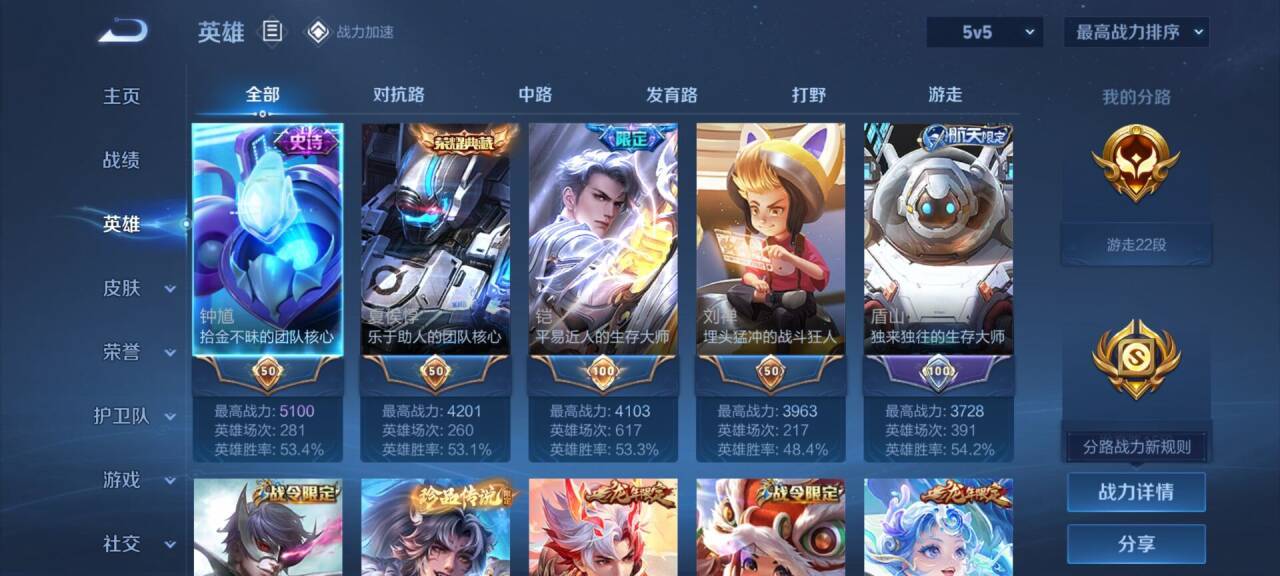 WZKG3135204王者荣耀账号详情图5 WZKG3135204王者荣耀账号详情图5