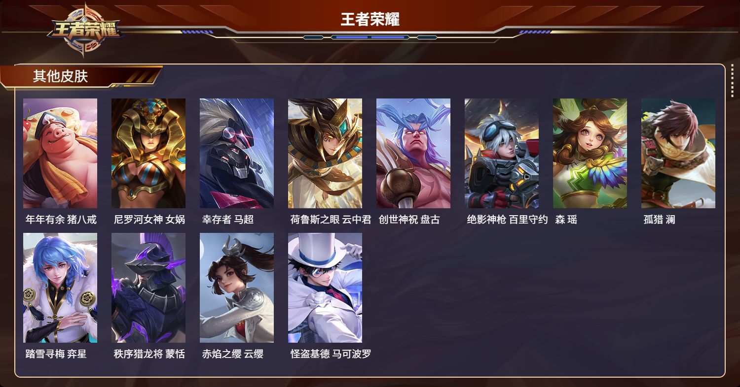 WZKG3128405王者荣耀账号详情图10 WZKG3128405王者荣耀账号详情图10