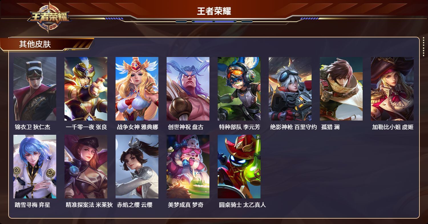 WZKG3139245王者荣耀账号详情图12 WZKG3139245王者荣耀账号详情图12