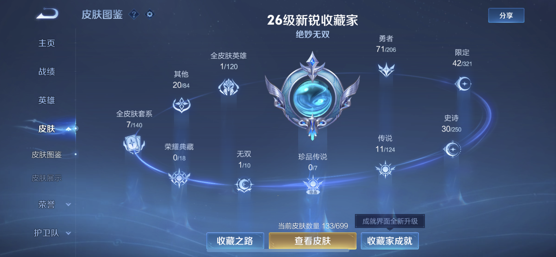 WZDN3127977王者荣耀账号详情图2 WZDN3127977王者荣耀账号详情图2