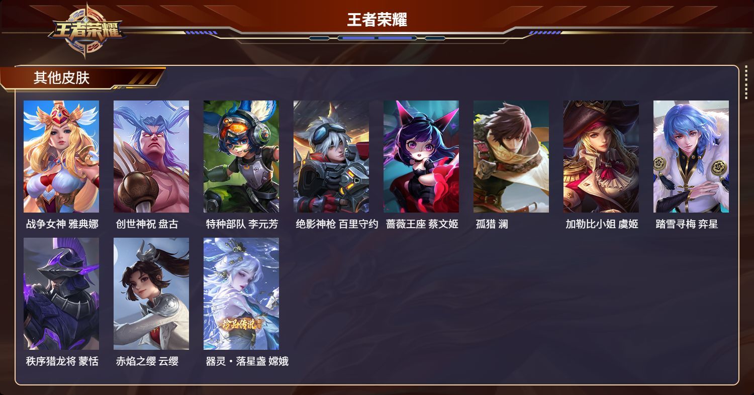 WZKG3129261王者荣耀账号详情图6 WZKG3129261王者荣耀账号详情图6