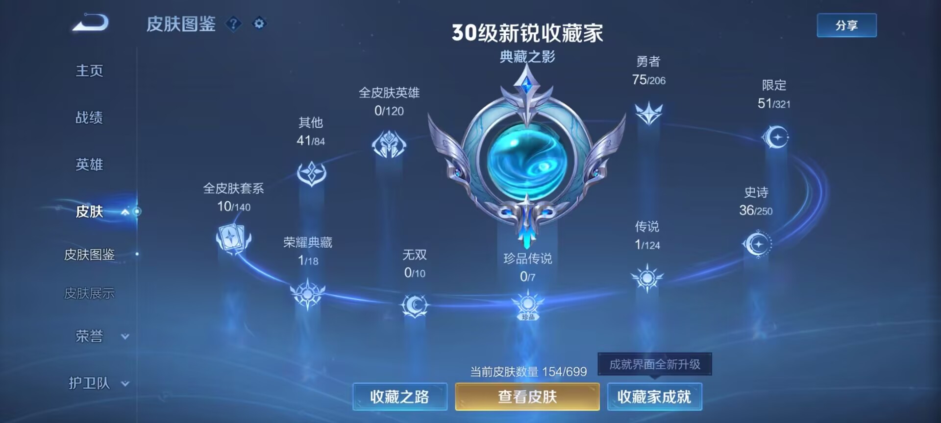 WZDN3129926王者荣耀账号详情图3 WZDN3129926王者荣耀账号详情图3
