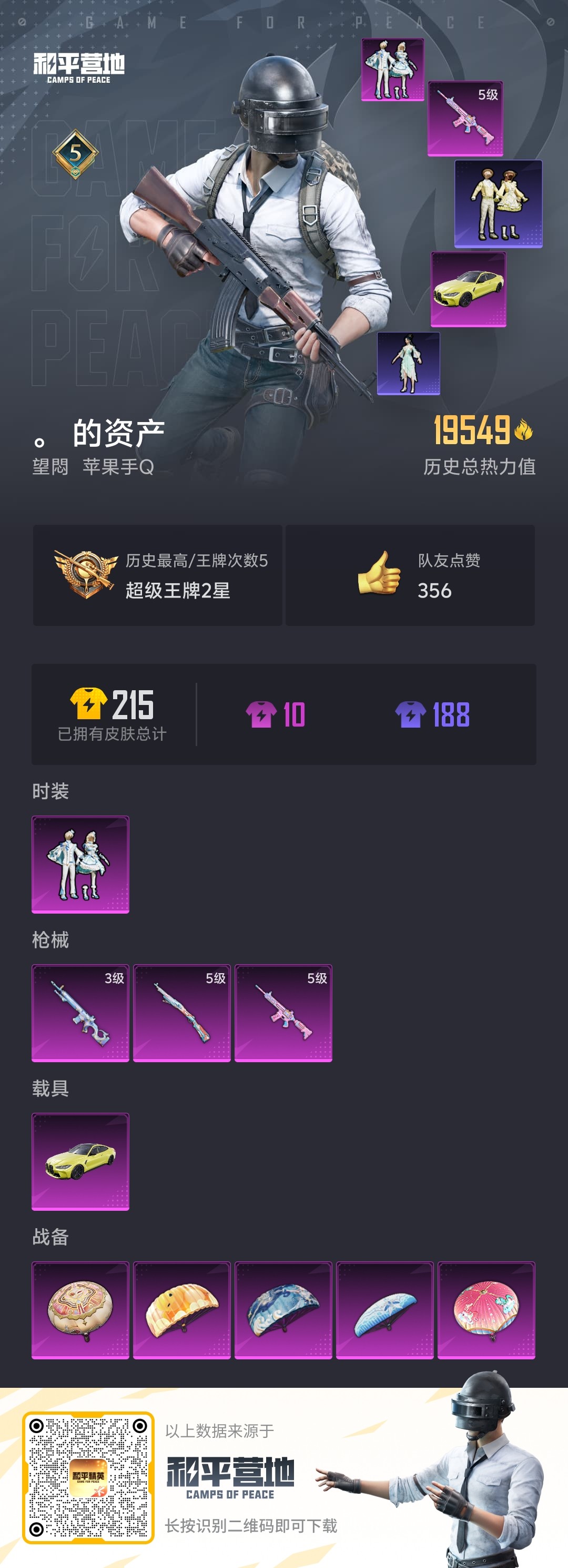 HPDN3224508和平精英账号详情图3 HPDN3224508和平精英账号详情图3