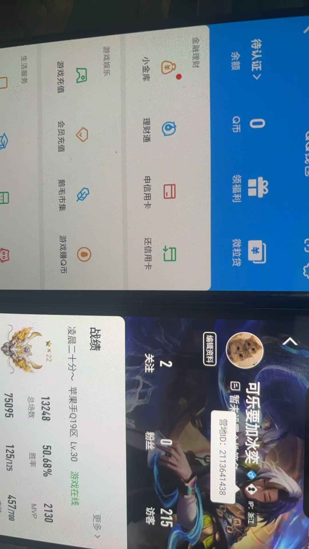 WZCU3137116王者荣耀账号详情图8
