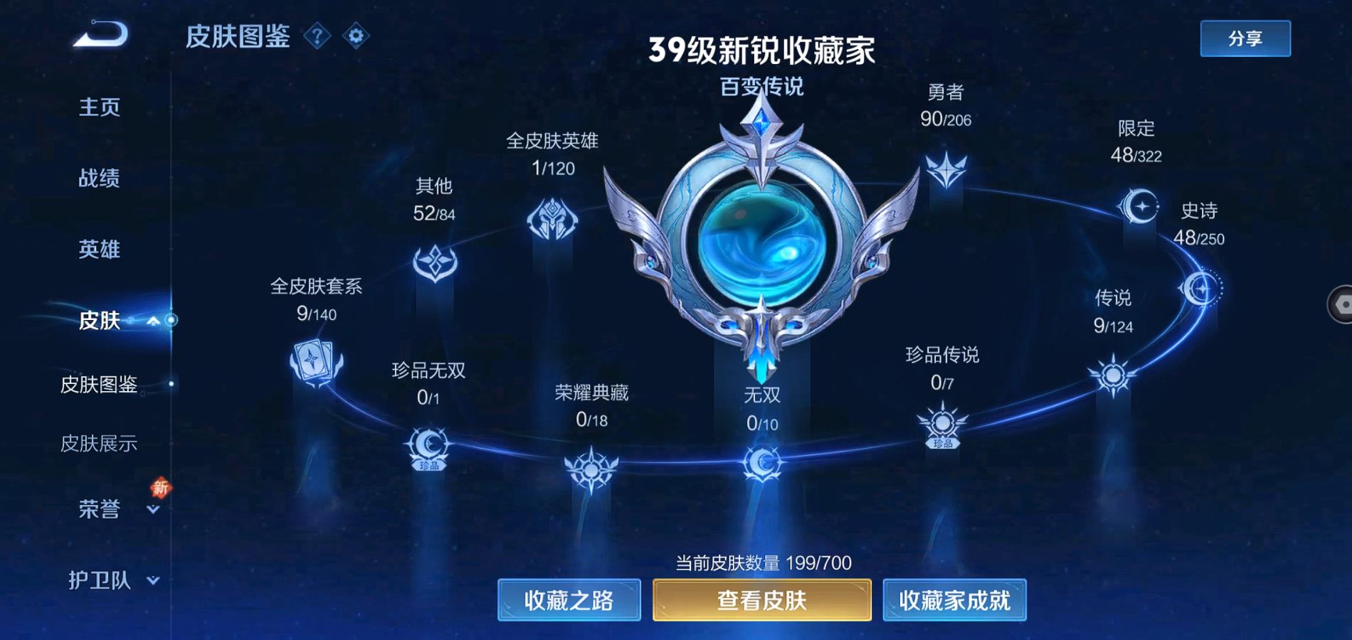 WZQM3139960王者荣耀账号详情图5 WZQM3139960王者荣耀账号详情图5