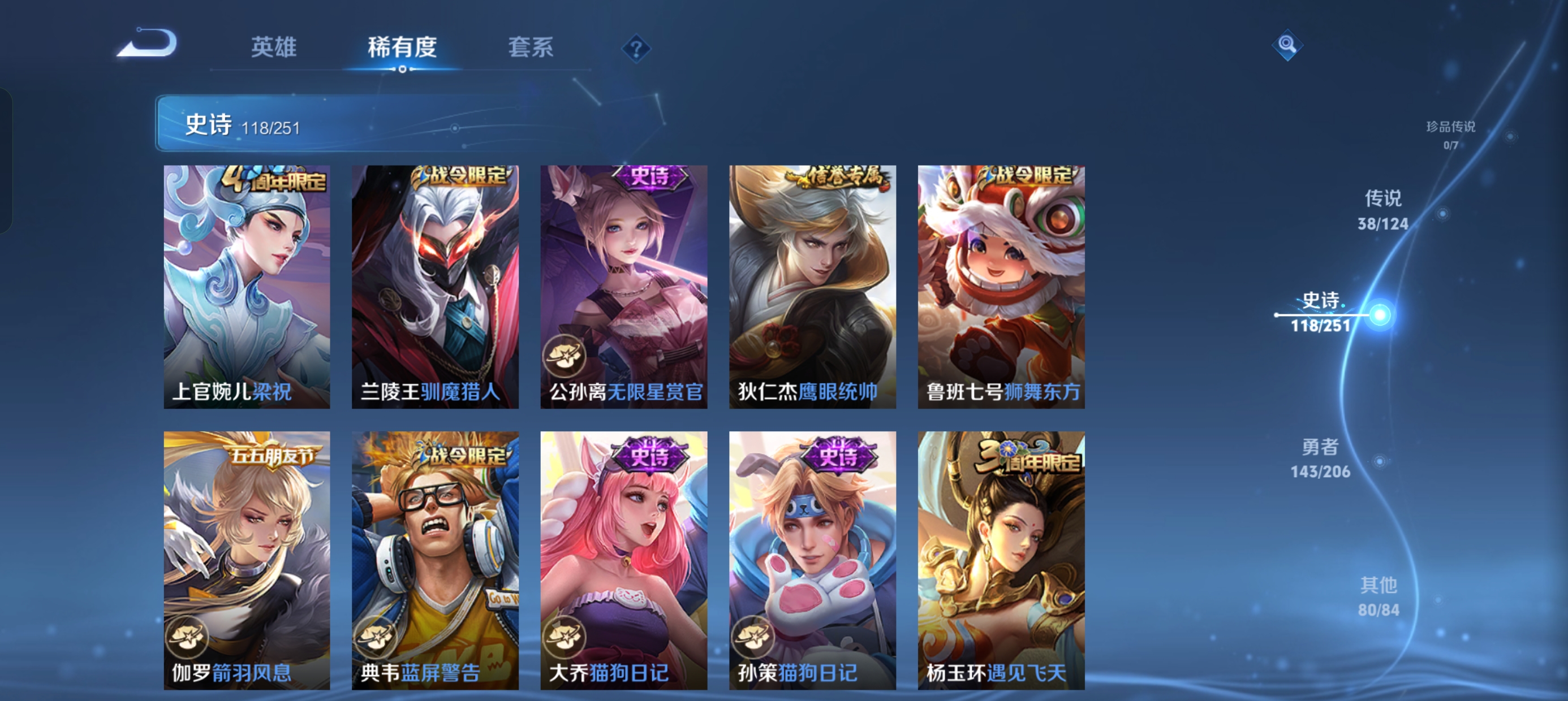 WZLX4326388王者荣耀账号详情图32