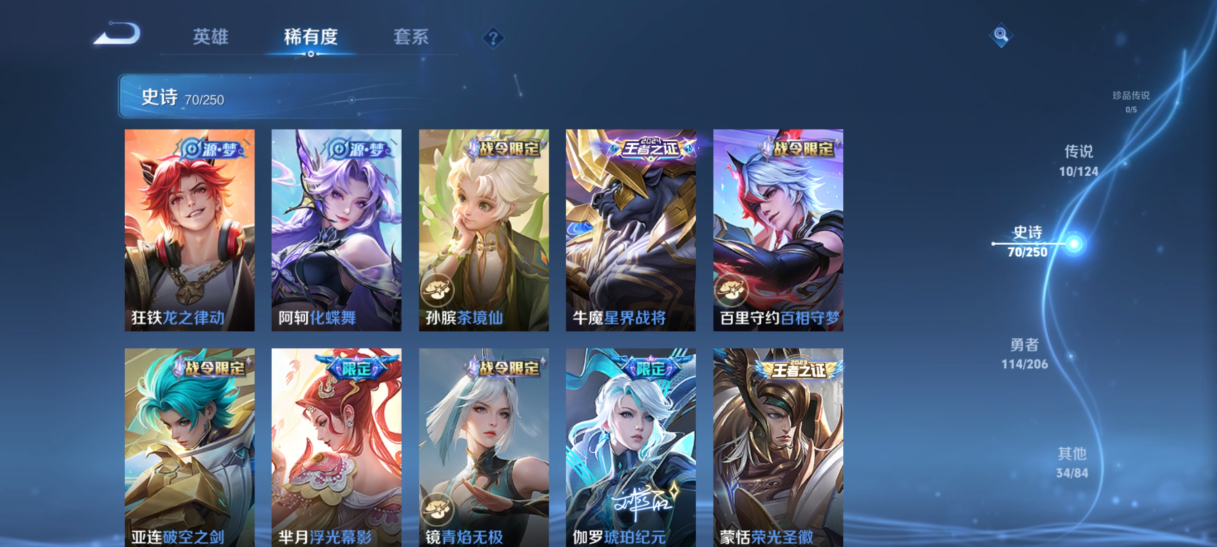 WZQM3158818王者荣耀账号详情图2
