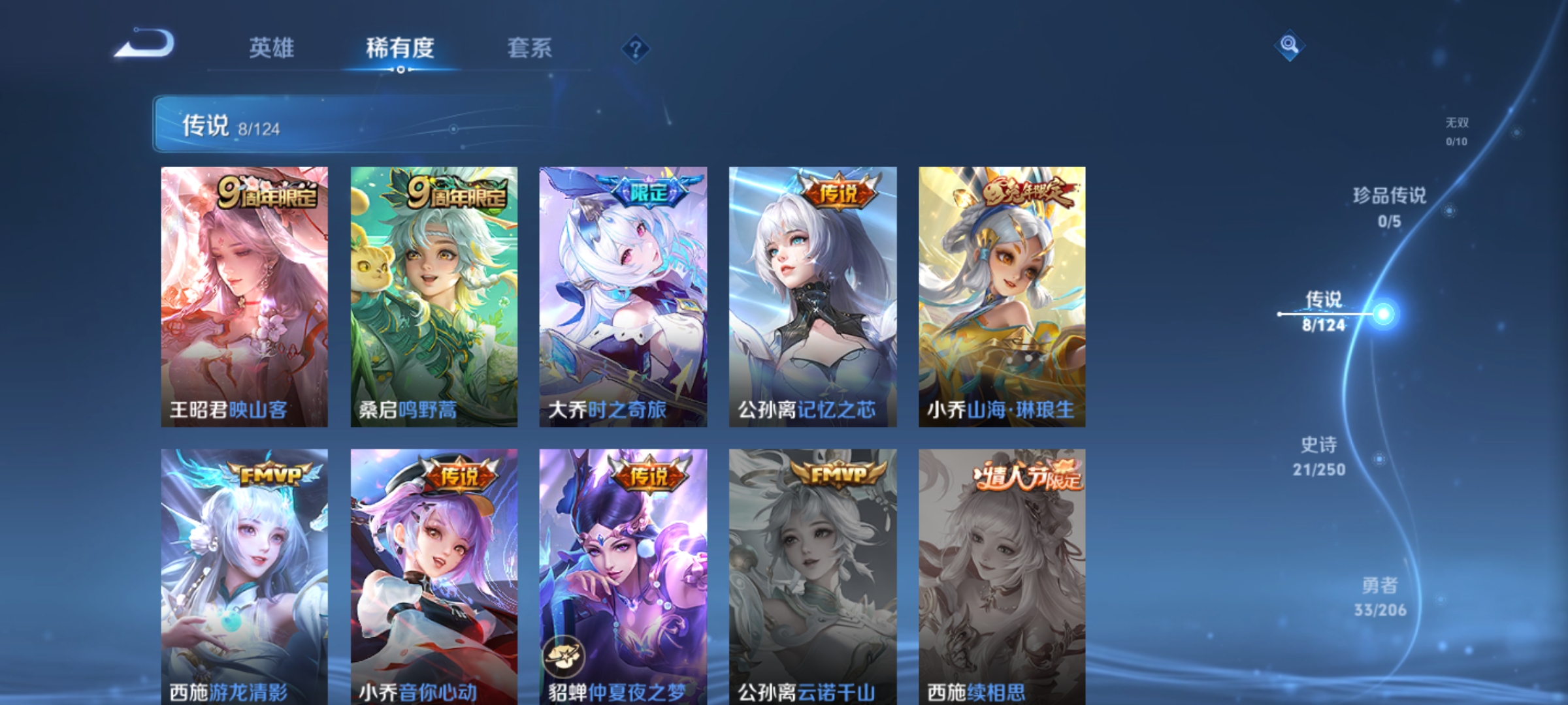WZQM3158834王者荣耀账号详情图10 WZQM3158834王者荣耀账号详情图10