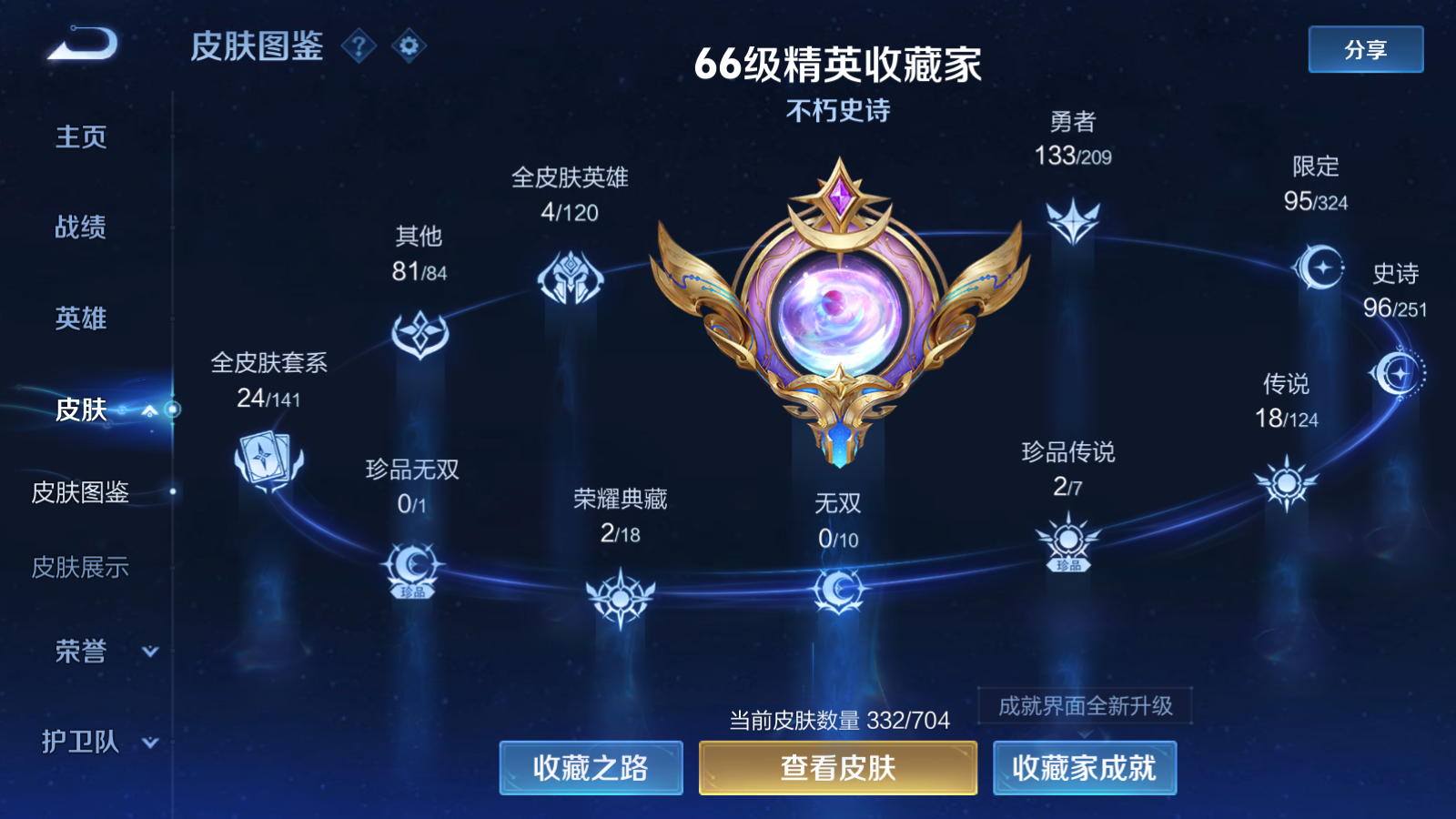 WZQM3161331王者荣耀账号详情图3 WZQM3161331王者荣耀账号详情图3