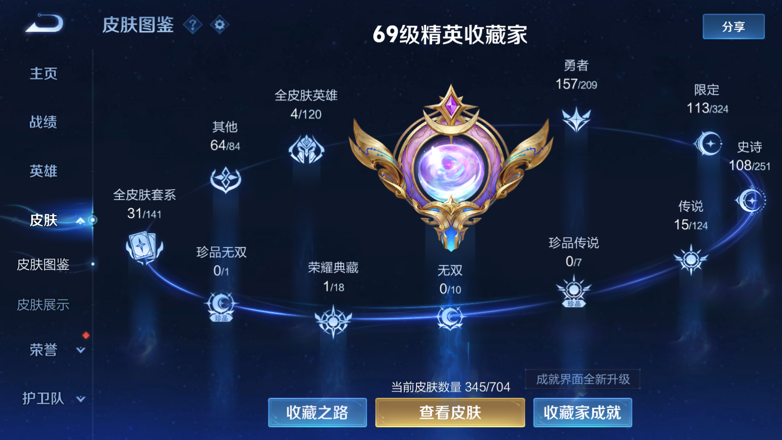 WZQM3162070王者荣耀账号详情图8 WZQM3162070王者荣耀账号详情图8